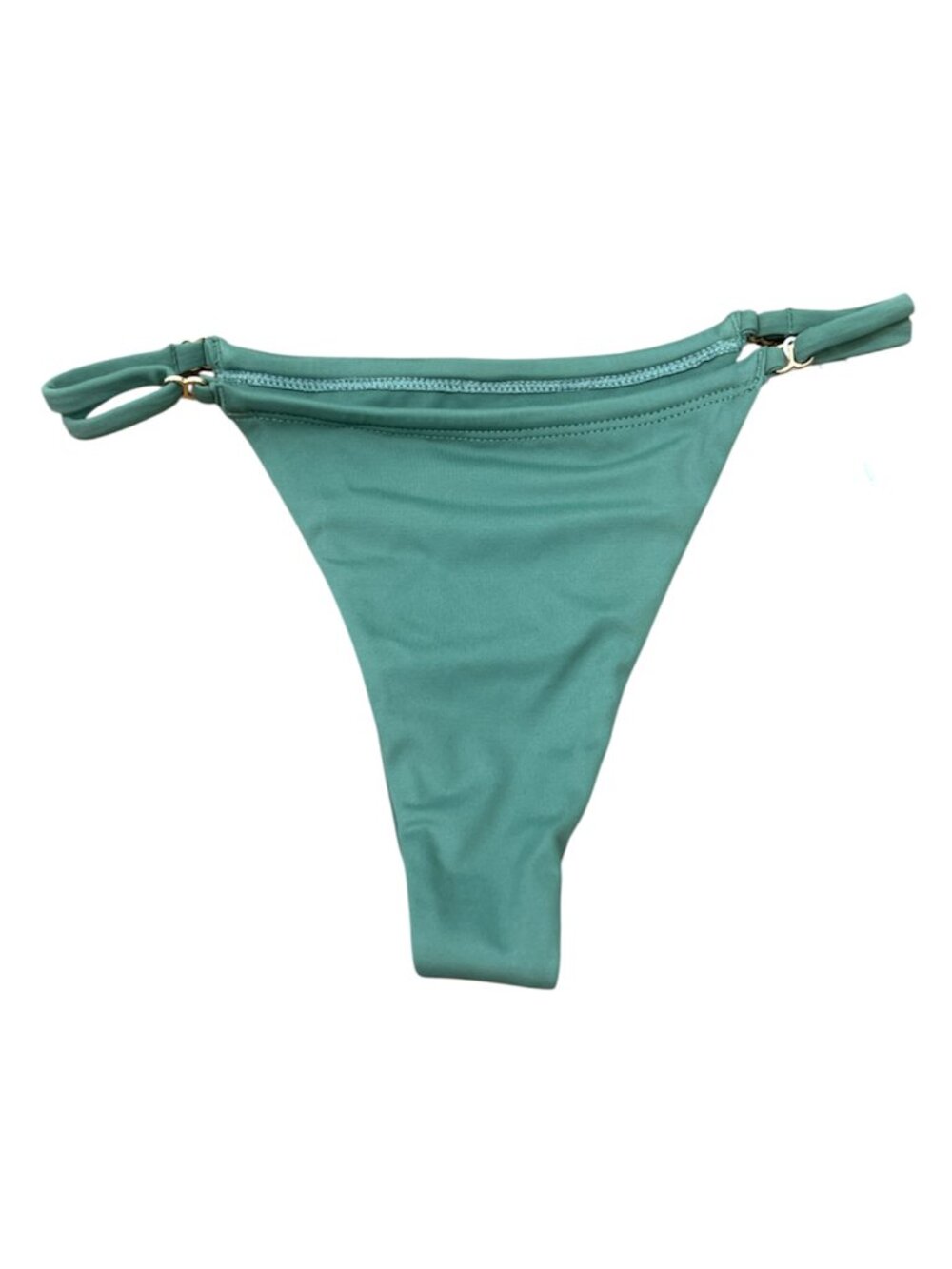 Gooseberry Intimates So Chic Tanga Bikini Bottoms Small Green